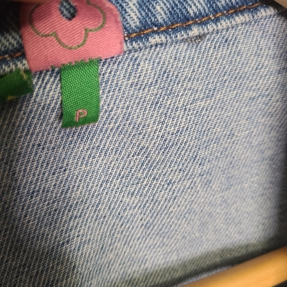 Farm Rio Denim Jacket Cropped - Picture 3 of 5